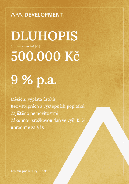 Dluhopis 2 - přední strana