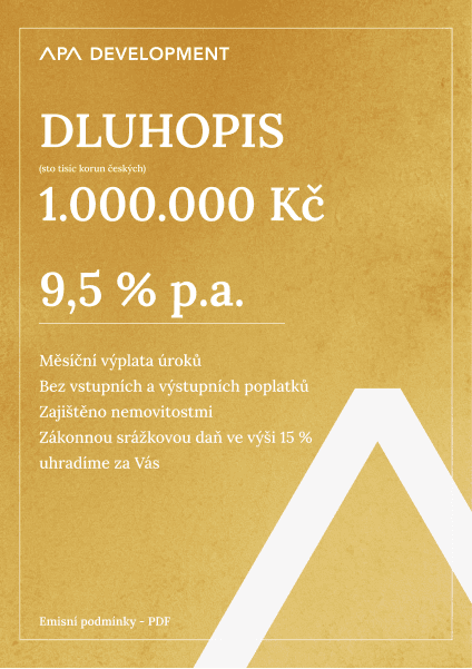 Dluhopis 3 - přední strana